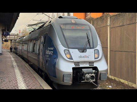 Führerstandsmitfahrt Nordhausen - Leinefelde - Heiligenstadt - Eichenberg - Kassel Wilhelmshöhe