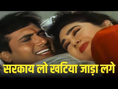 हो सरकाय लियो खटिया जाड़ा लागे: गोविंदा, करिश्मा कपूर | राजा बाबू | हिंदी गीत | कुमार शानू, पूर्णिमा