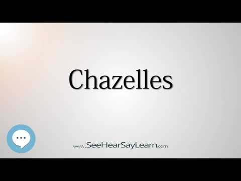 Chazelles (How to Pronounce Cities of the World)💬⭐🌍✅ (How to Pronounce Cities of the World)💬⭐🌍✅