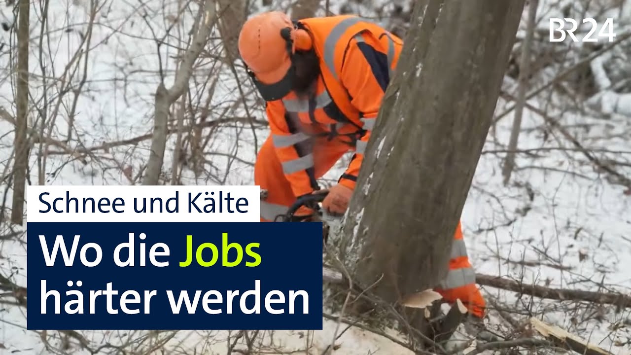 Eisige Jobs: Kampf gegen die Elemente | Abendschau | BR24