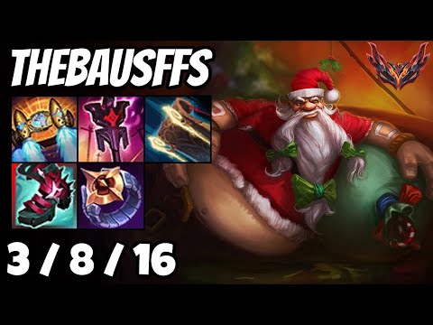 Thebausffs Gragas Support vs Seraphine 16/10/2025