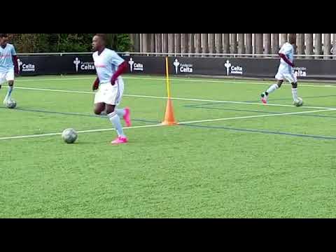 day 2 , training at celta vigo spain