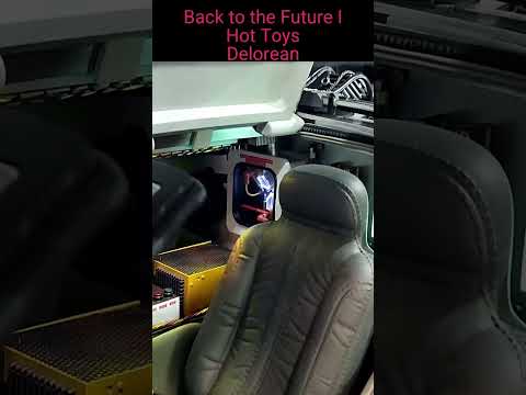 REALISTIC  BTTF 1/6 Delorean from Back to the Future 1 by Hot Toys