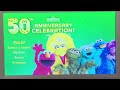 Sesame Street 50th Anniversary Celebration 2019 DVD Walkthrough ️ 🩵 🩷
