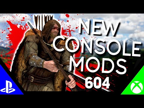 Skyrim Special Edition: ▶️5 BRAND NEW CONSOLE MODS◀️ #604 (PS4/XB1)