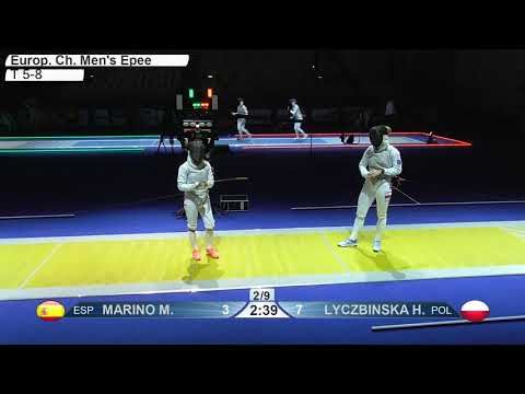 European Championships 2019 Women Foil Team T5 8 POL vs ESP
