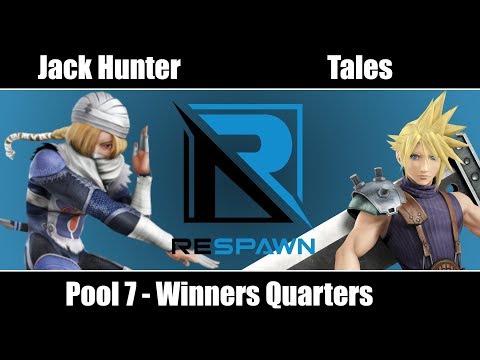 Respawn5 - Jack Hunter (Sheik) Vs. TCL | Tales (Cloud, DK) - Pool 7 Winners Quarters - Smash WiiU