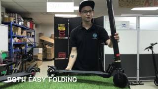 Speed Assassin GT and Carbon (lightest electric scooter)