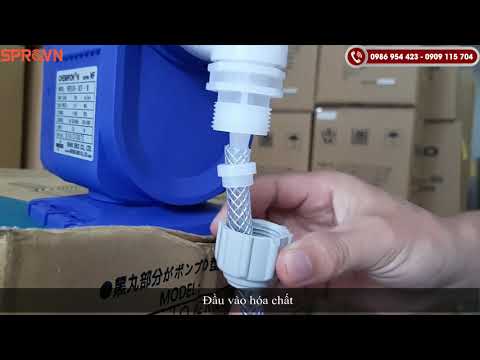 Báo giá máy bơm định lượng hóa chất NFH80 DCE M - Liên hệ: 0986.954.423