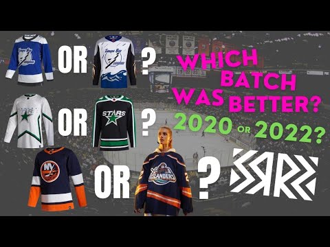 COMPARING NHL Reverse Retro 2.0 Jerseys with the 1.0 Series