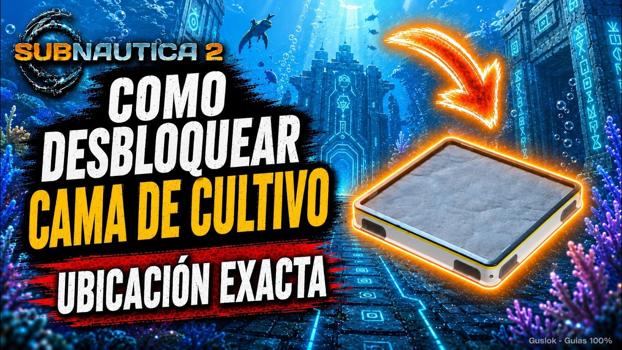 Cómo Desbloquear la Cama de Cultivo Fácil | Ubicación Exacta Subnautica 2 Cómo Desbloquear la Cama de Cultivo Fácil | Ubicación Exacta Subnautica 2