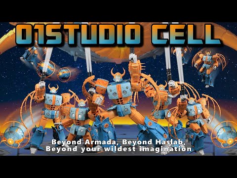 Stop Motion Review 128a - 01Studio Cell (Not Unicron)