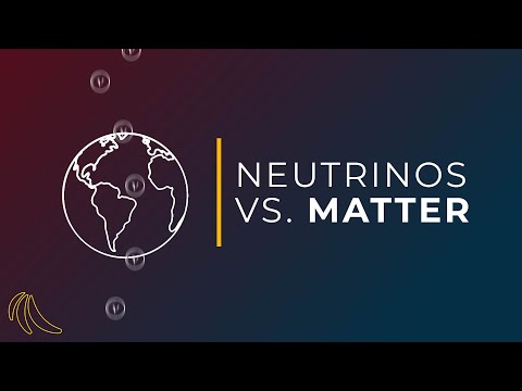 How can neutrinos travel through solid matter? | Even Bananas