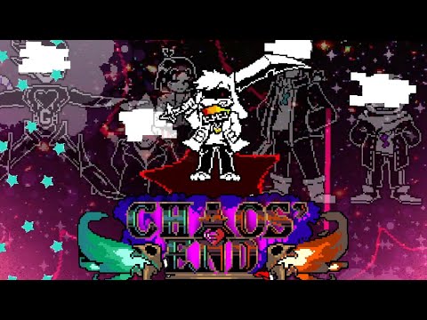 An INSANE Asriel Genocide Fight! [Chaos' End]Asriel Fight