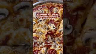 Low Carb Chicken Crust Pizza | Keto Meals Recipes | Low Carb Recipes #shorts #keto #recipes #viral