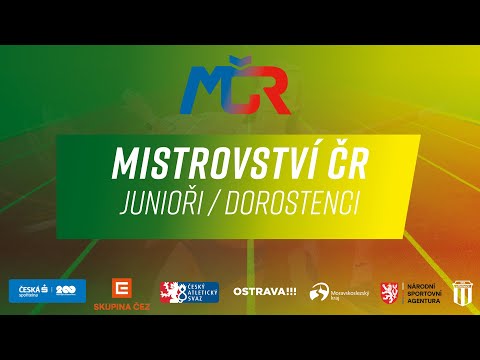 Neděle - MČR juniorů a dorostu - Ostrava 2025