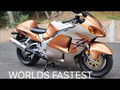 1999 SUZUKI HAYABUSA WORLDS FASTEST MOTORCYCLE