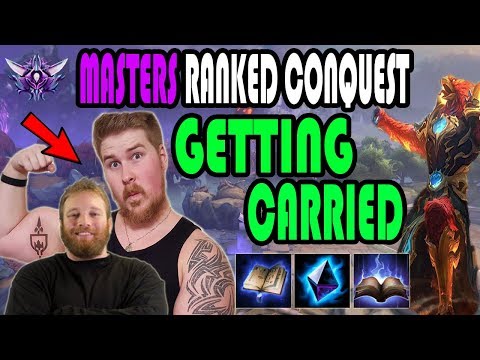 Incon and Lassiz Carry me! Masters Ranked Conquest- SMITE