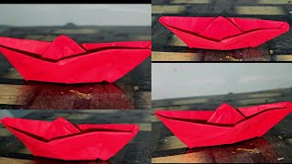 How to make a paper Boat | Easy Paper Boat Making 🚤 | Paper Boat Step by Step | DIY Paper Craft