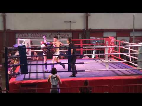 Lucas VALOR Otárola título semi pro de MUAY THAI .