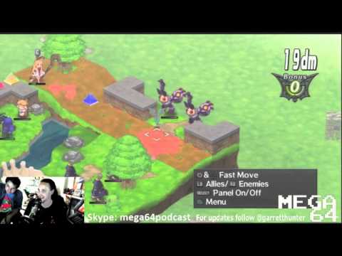 Mega64 Poorly Played Stream 151 - RushJet's Call, Kickapoo, Disgaea & Shouts Out to Frank