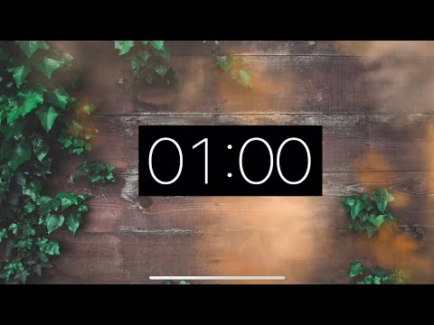 1 Minute Timer - Relaxing Work Music