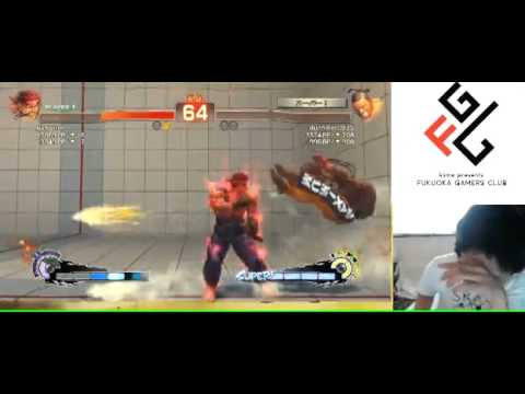 【USF4】Daigo Umehara(Evil Ryu) vs Dunhill(Sakura)