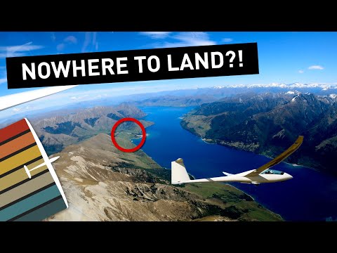 How do Gliders Not Crash in the Mountains?