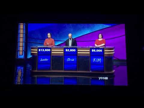 Double Jeopardy, Jennifer Quail Day 7 - 2nd Daily Double (12/12/19)