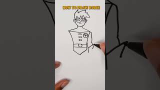 How To Draw Robin For Beginners
