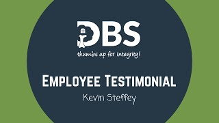 Watch video: Meet the DBS Team: Kevin Steffey!