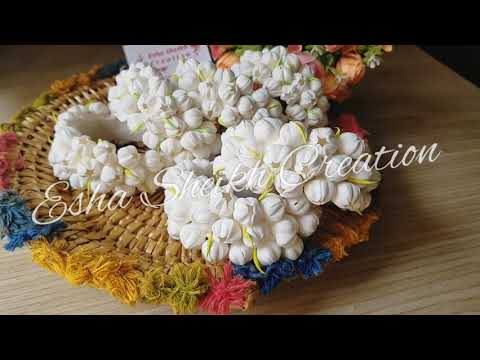 Motia gajjray/Mayun favour/motia flower jewelry /clay jewelry