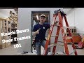 how to install knock down door frames