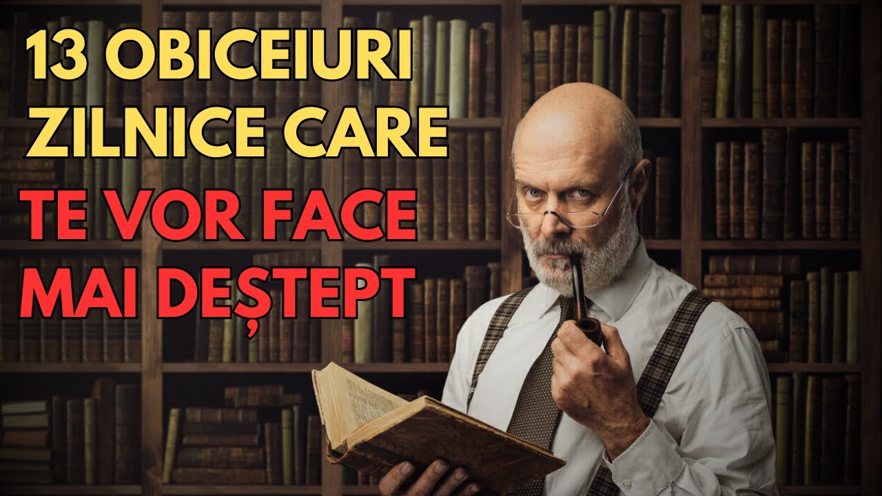 13 Obiceiuri zilnice care te fac mai deștept. Dezvoltare personala