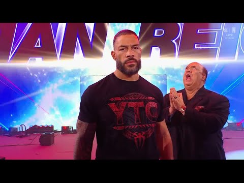 Roman Reigns Entrance: WWE SmackDown in Bologna, Italy, March 21, 2025
