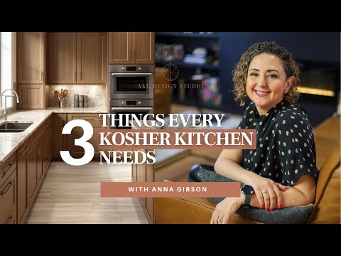 Designing a Kosher Kitchen: Rules, Reality & Timeless Design
