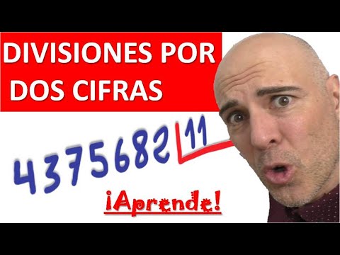 APRENDE A DIVIDIR POR DOS CIFRAS. Para padres y niños