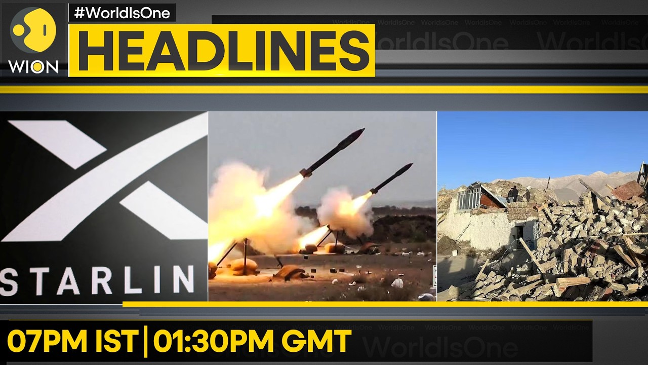 Kyiv: Starlink Speed Restored | Saudi: Intercepted 2 Houthi Missiles | WION Headlines