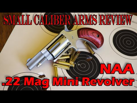 Shooting North American Arms folding revolver .22MAG