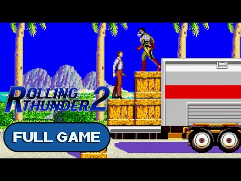 Rolling Thunder 2 GENESIS MEGA DRIVE FULL GAME Longplay Gameplay Walkthrough Playthrough VGL
