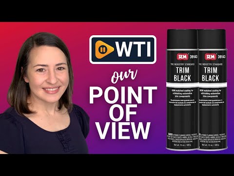 SEM Trim Black Spray - WTI product video review