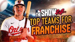 What are the best teams to use for MLB The Show 24 Franchise mode?