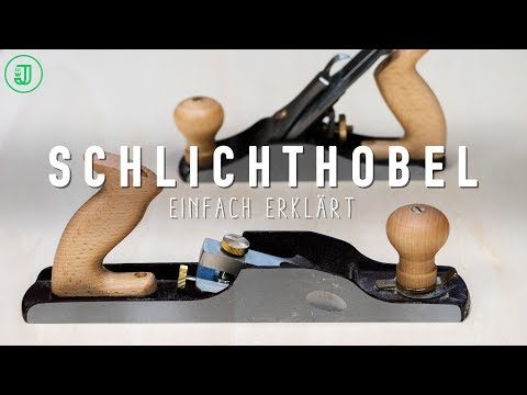 Perfect for planing wood: The smoothing plane | Tools explained simply | Jonas Winkler