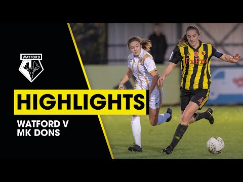 WATFORD 0-3 MK DONS | LADIES HIGHLIGHTS