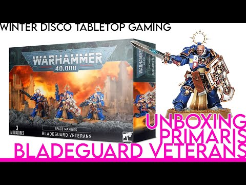Primaris Bladeguard Veteran unboxing