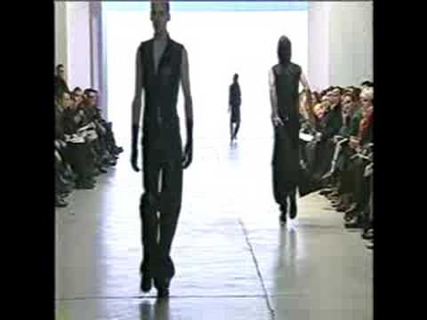 Yves Saint Laurent Homme fall winter 2000/ 2001 - part 1