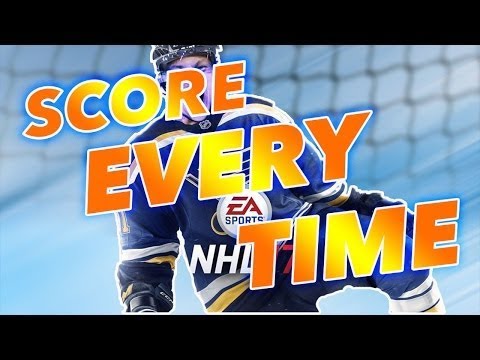 how to score every-time in NHL 17 (glitches)