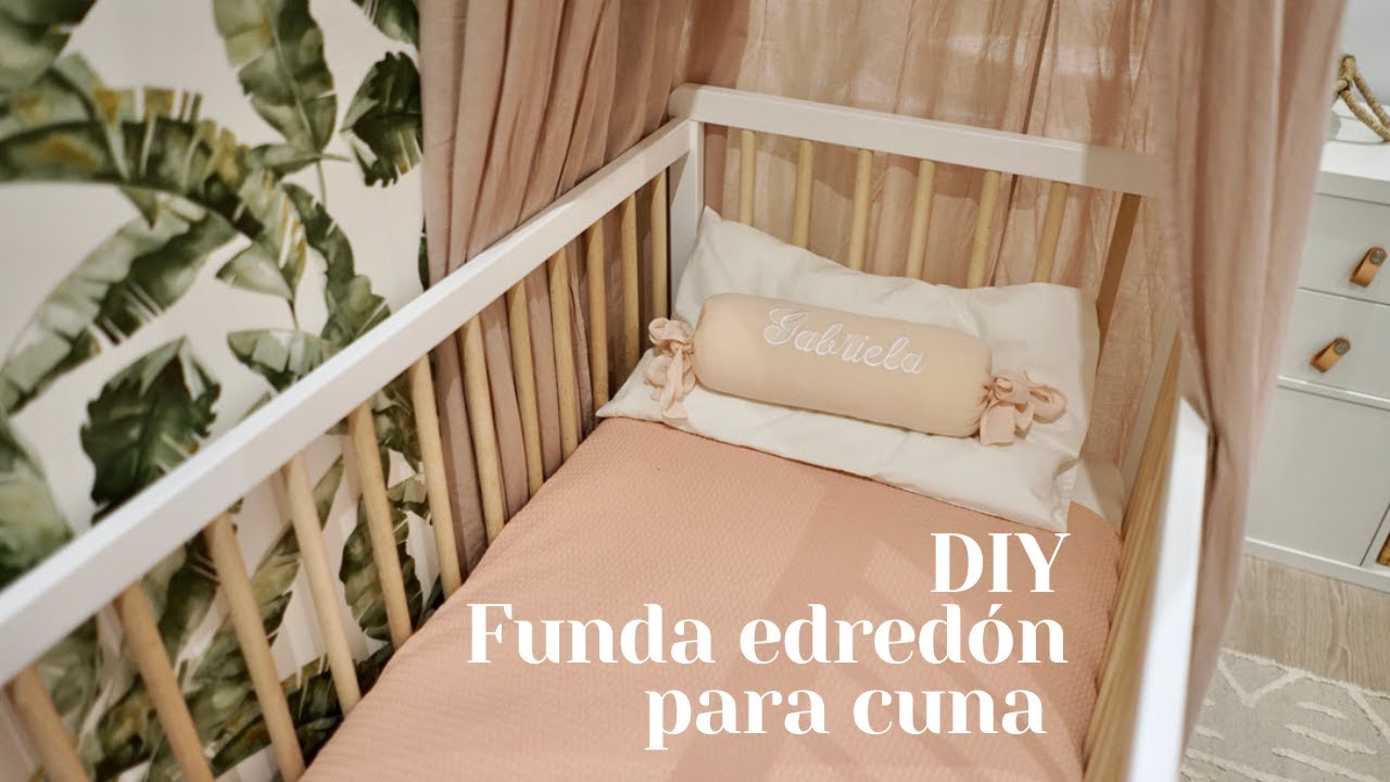 DIY Funda edredón para cuna de bebé 🐣