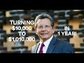 Larry Williams on turning $10,000 to $1,010,000 or 10,100% in 1 year!