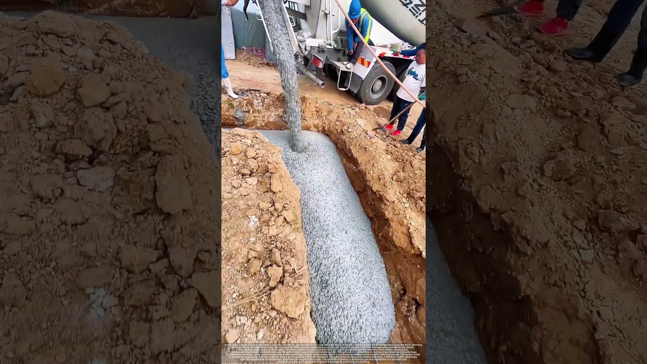 Pouring a Concrete Foundation for a Rural Home